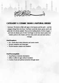 Understand Al Qura'an without translation 300 word atlas